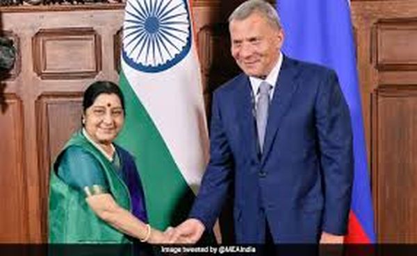 Swaraj, Russia’s Deputy PM review progress in bilateral cooperation