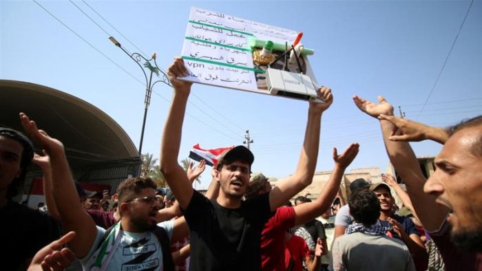 What should Iraq’s government do to address public anger?