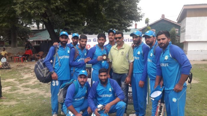 ‘Root 2 Fruit Shopian’ wins by 6 wickets against ‘Eagle Sports’
