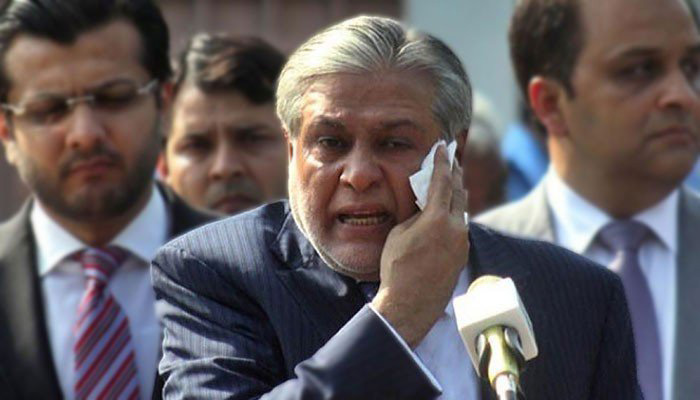 Pak court allows auctioning of former finance minister Dar’s assets