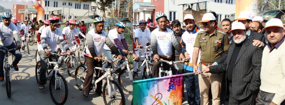 Swasth Bharat Yatra held at Ganderbal