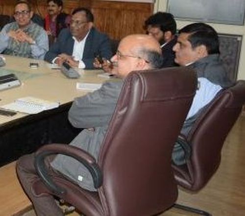 Advisor Vyas, Chief Secretary hold meeting with Administrative Secretaries