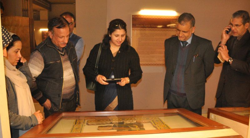 Joint Secretary Union Ministry of Culture visits SPS Museum Srinagar