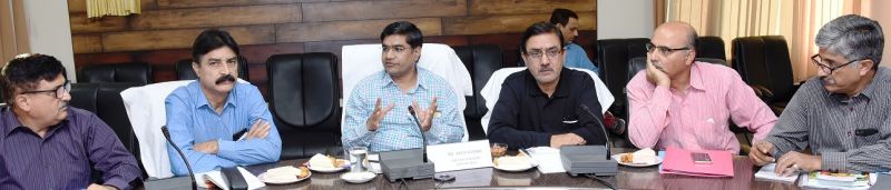 Arun Kumar reviews working of Agriculture Technology Management Agency (ATMA)