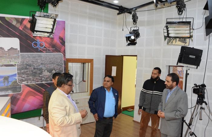 Press Council of Nepal chairman visits Media Complex, interacts with Dir Information