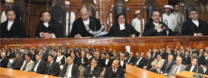 Justice MK Hanjura accorded farewell