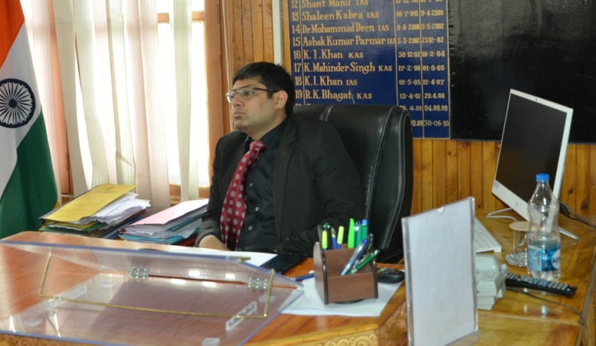 DC launch revamped website of District Kargil