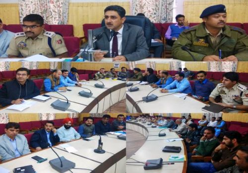 ULB Polls: DEO Kupwara reviews election arrangements