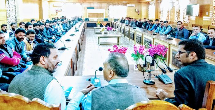 DEO Bandipora finalizes ULB poll preparedness
