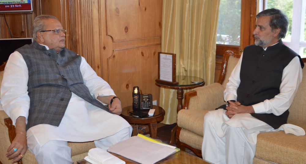 MLA Kangan, Shopian meet Governor