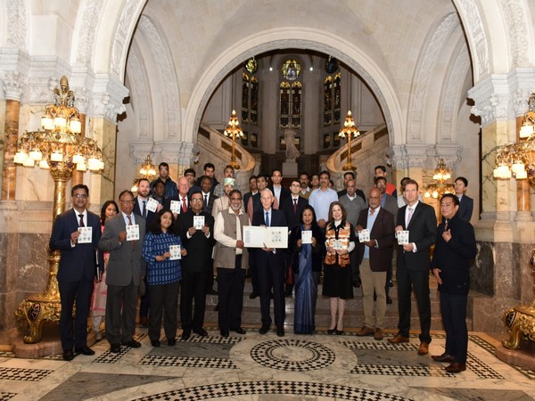 India releases commemorative stamps to mark Gandhi’s birth anniversary at Netherlands