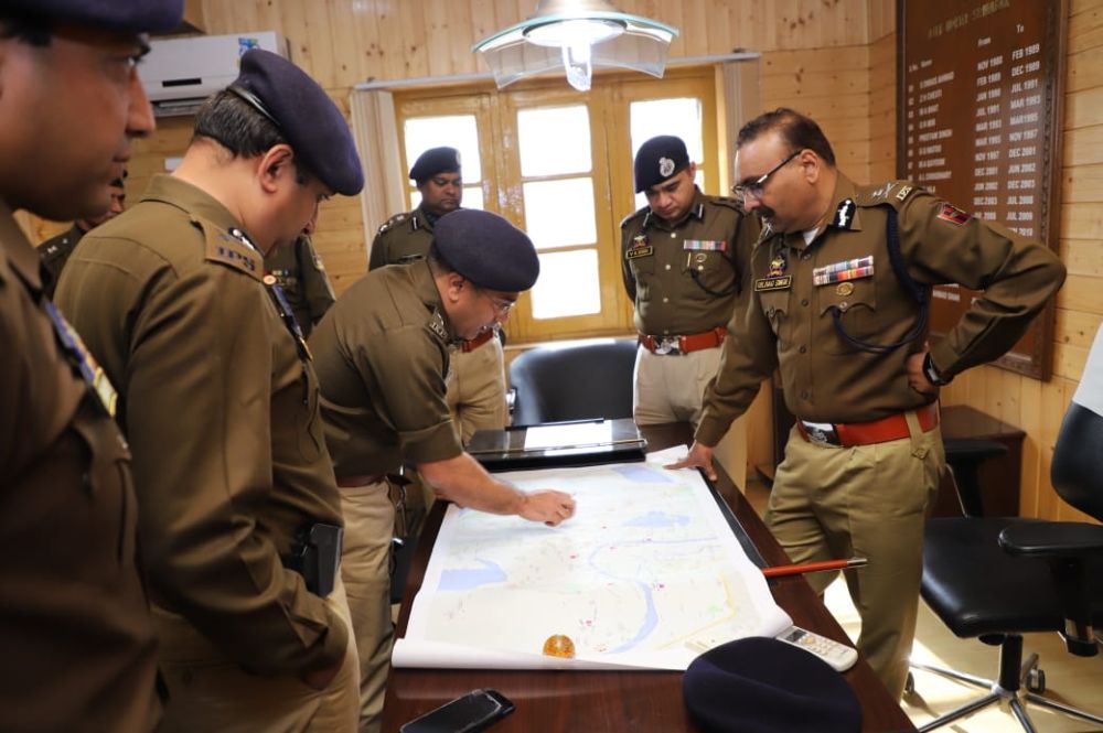 DGP visits Srinagar city