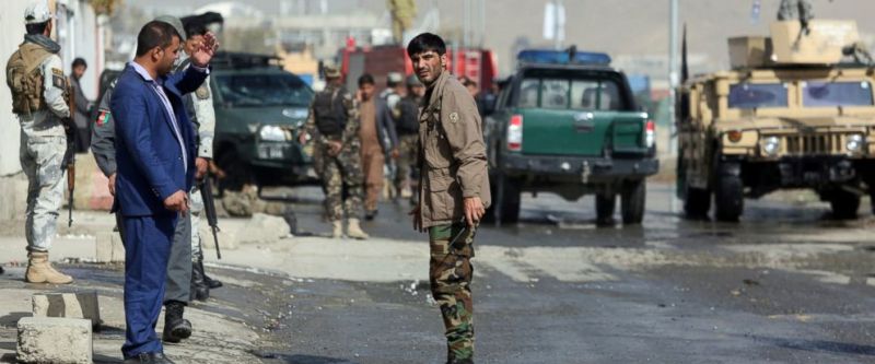 IS claims suicide bombing near Kabul election office
