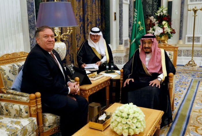Pompeo holds crisis talks in Riyadh on missing journalist