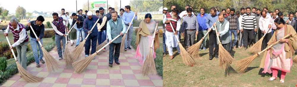 Secy Floriculture stresses on cleanliness, amplifying green space