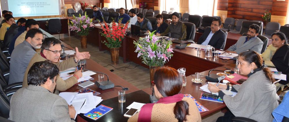 Secy RDD chairs maiden STAC meet on Solid Waste Management
