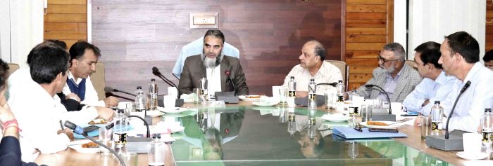 Secretary APD reviews status of NABARD funded projects