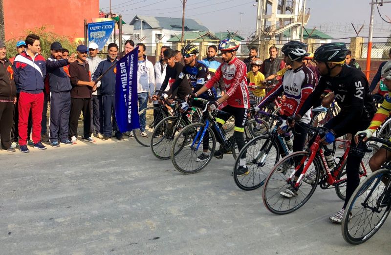 Sports Department’s Maiden Cycling Expedition Flagged-off