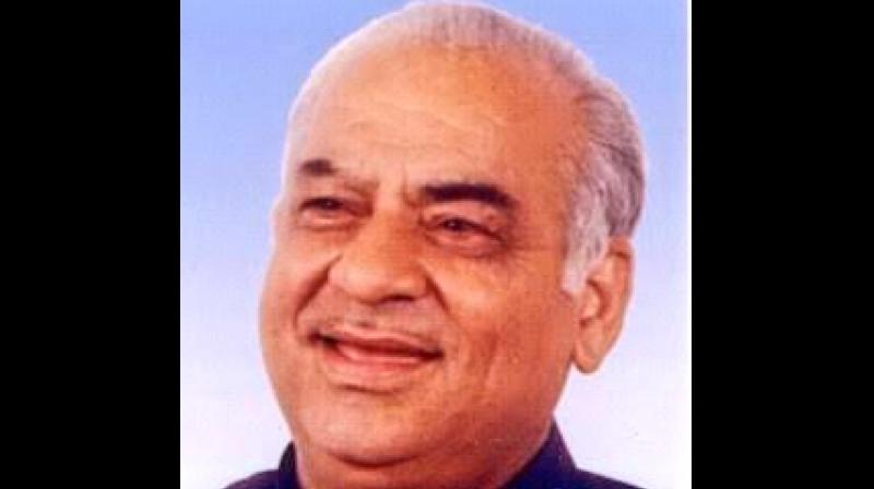 Former Delhi CM Madan Lal Khurana passes away