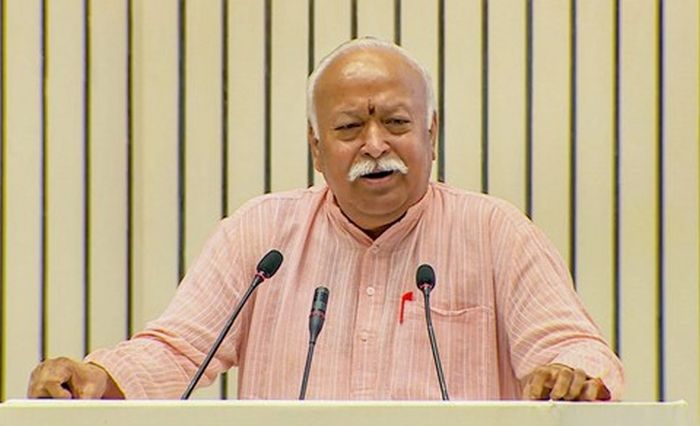 RSS chief demands law for Ram temple construction