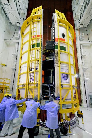 ISRO launches earth monitoring satellite