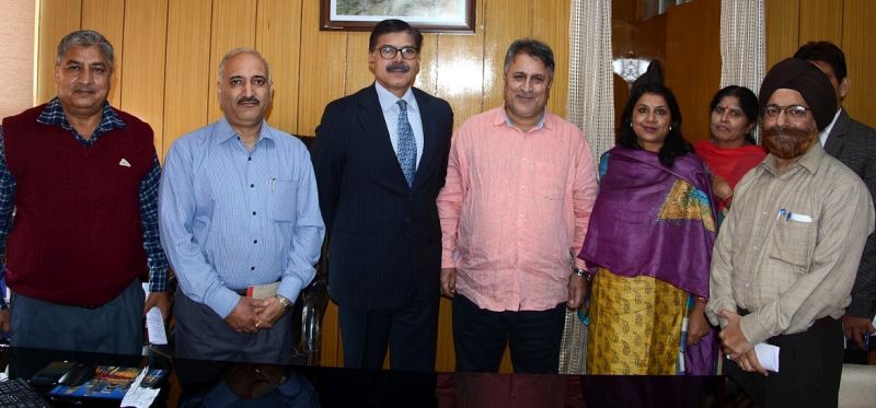 Kumar visit offices of Administrative Secretaries in Civil Secretariat