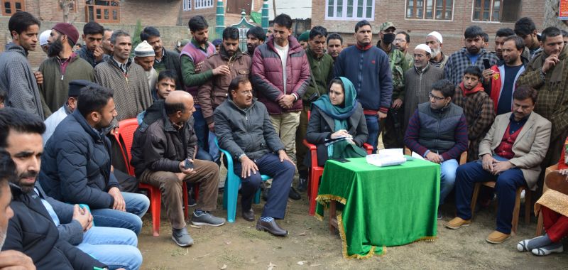 DC Budgam takes stock of Milad arrangements at Ziyarat Sharif Makhama