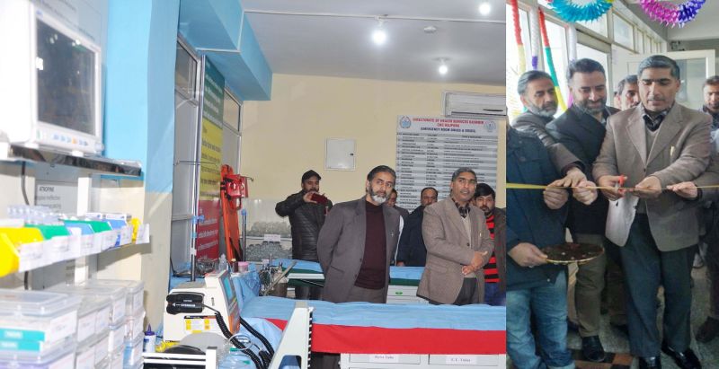 DDC Pulwama inaugurates Emergency Room at CHC Rajpora