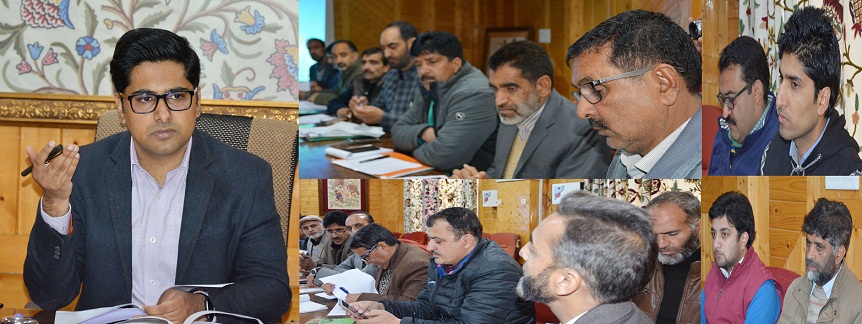 DDC Shopian reviews dev works under Tribal Sub-Plan