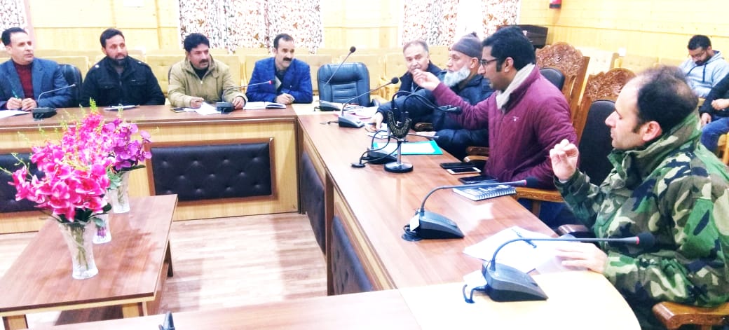 DEO Bandipora reviews poll arrangements