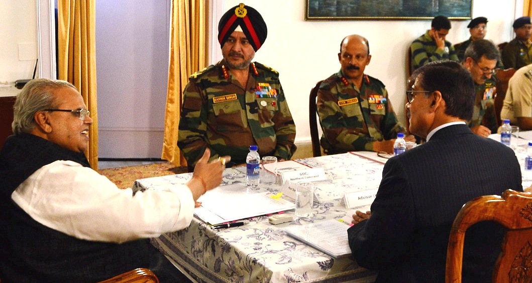 Governor reviews security ahead of Panchayat polls