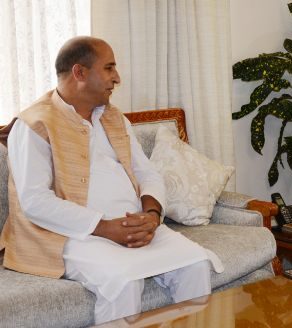 State President JDU meets Governor