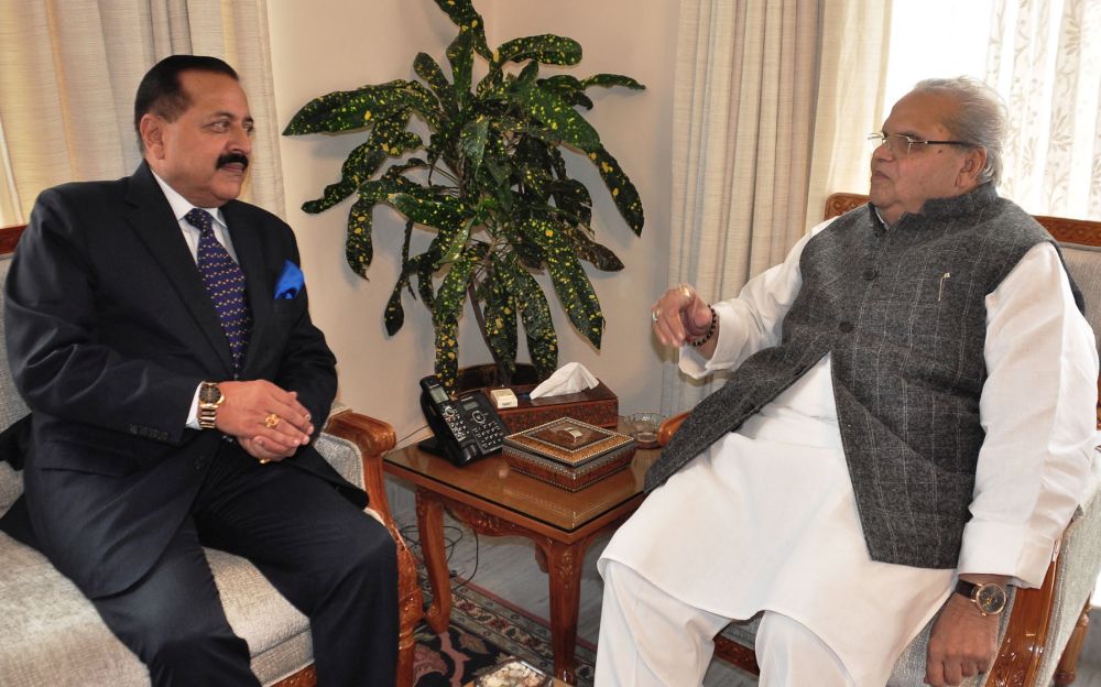 Dr. Jitendra Singh meets Governor