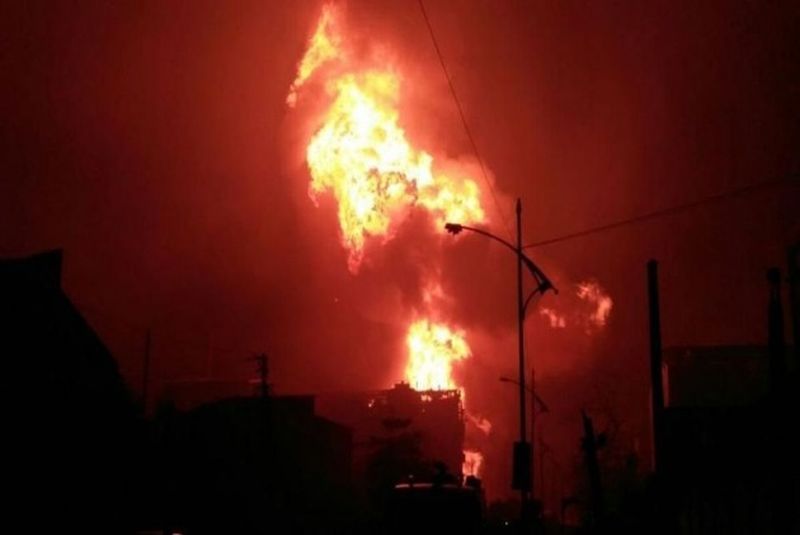 6 killed, 10 injured in explosion near ordnance depot in Maha