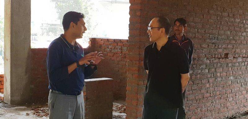 Secretary Tourism inspects progress of works at Tawi Golf Course