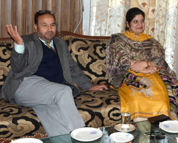 Javed Khan for creating income generating activities, employment under Floriculture sector