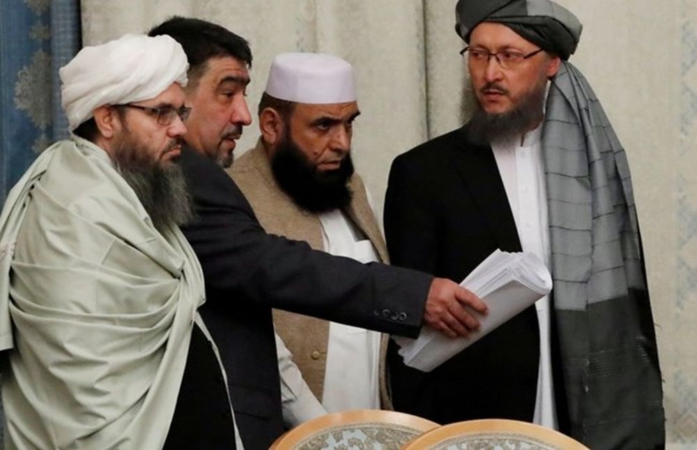 Iran says Afghan Taliban were in Tehran for peace talks
