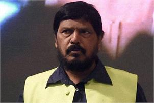 Union minister Ramdas Athawale slapped at public event in Maharashtra