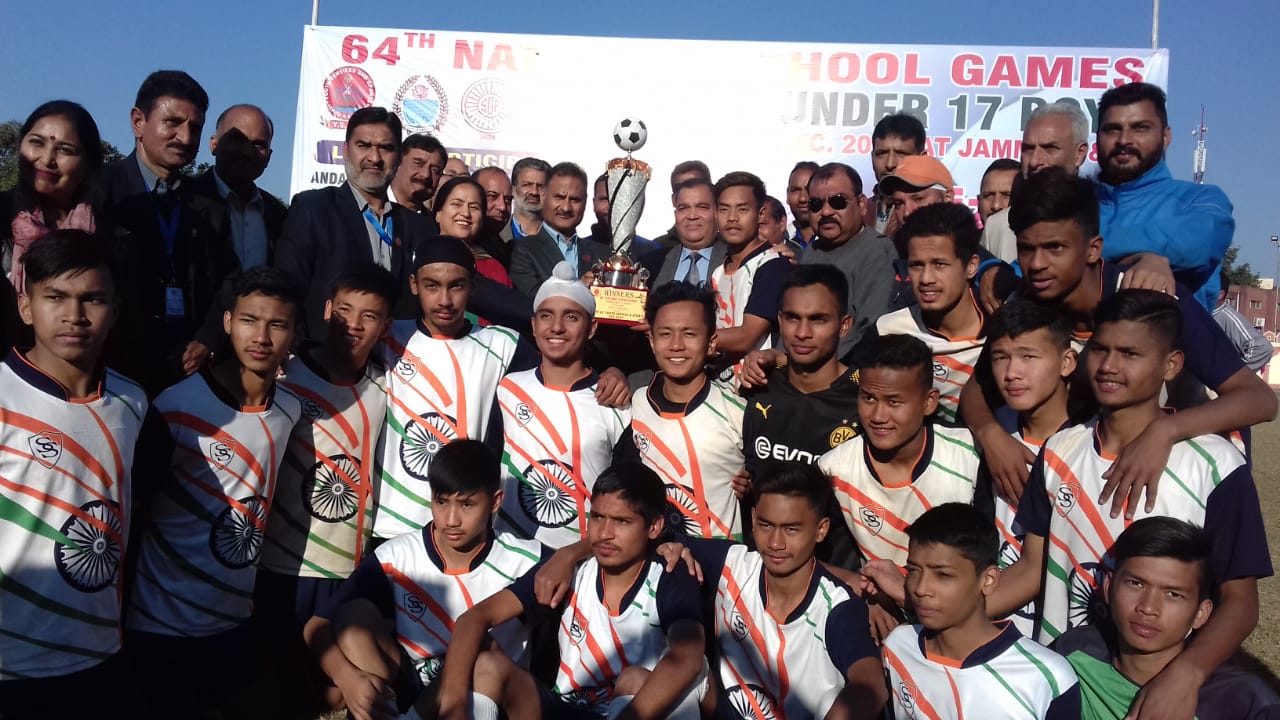 64th NSG in Football concludes, Chandigarh lifts trophy