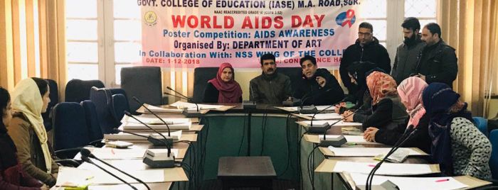 Govt College of Education Sgr observes World AIDS Day