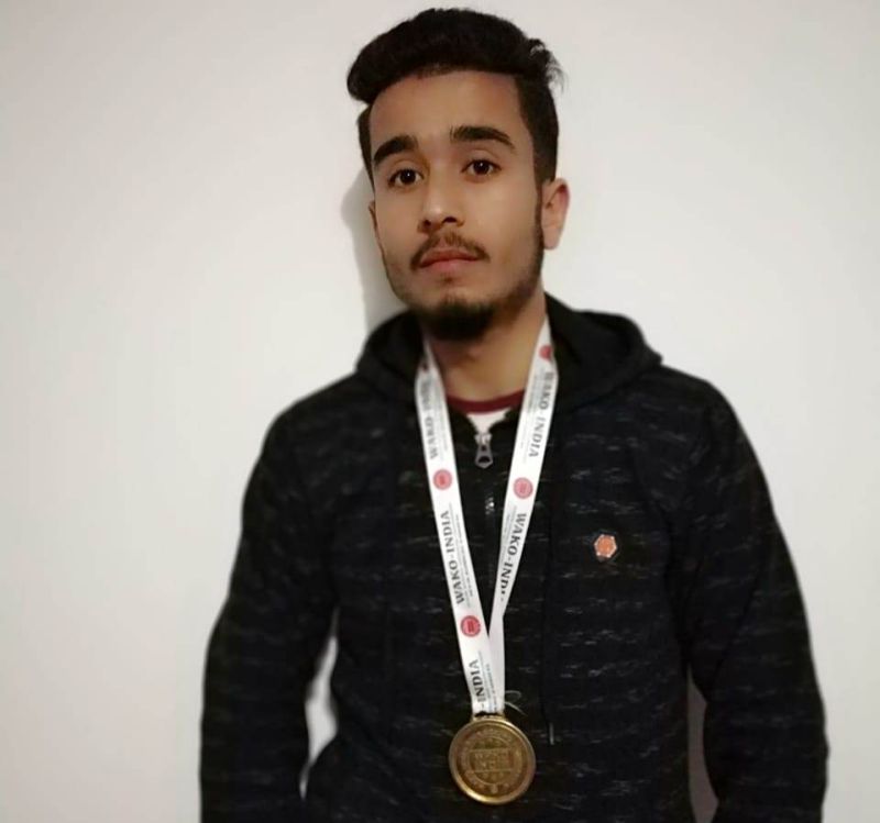 Bandipora boy bags gold medal in WAKO