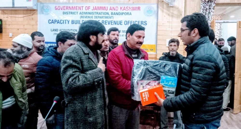 Bandipora: Revenue Officer equipped with IT Gadgets, CUG Mobiles and Law books
