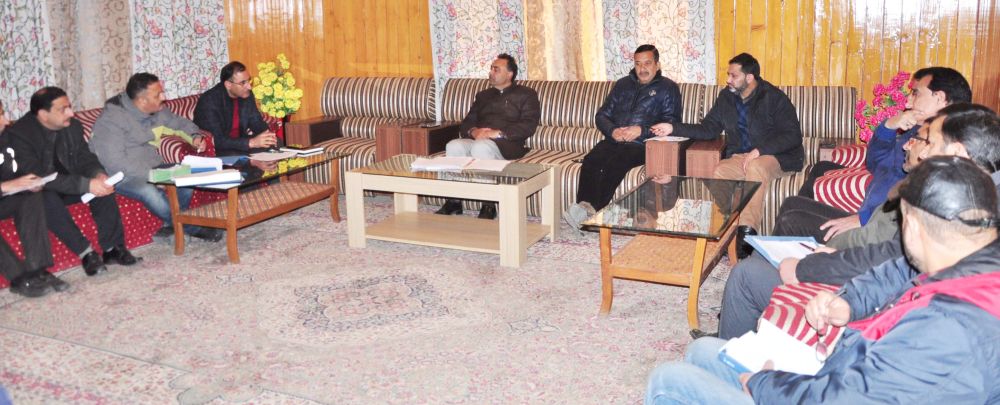 DDC B’la reviews progress under Ayushman Bharat