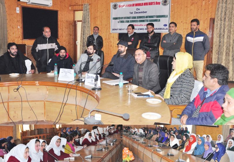 DLSA observes World Aids Day at Baramulla