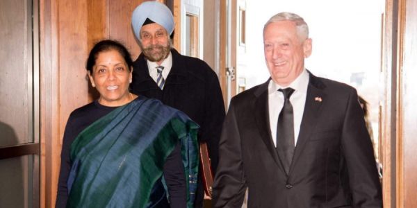 India, US agree to accelerate defence and security ties as Sitharaman meets Mattis at Pentagon