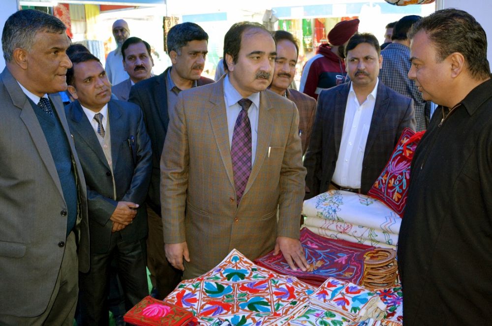 Dr Lone inaugurates Exhibition organized by JK SC, ST & BC Development Corp