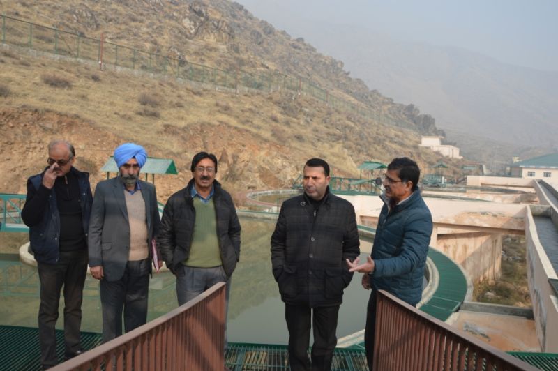 Farooq Shah takes stock of functioning of WSS Tangnar