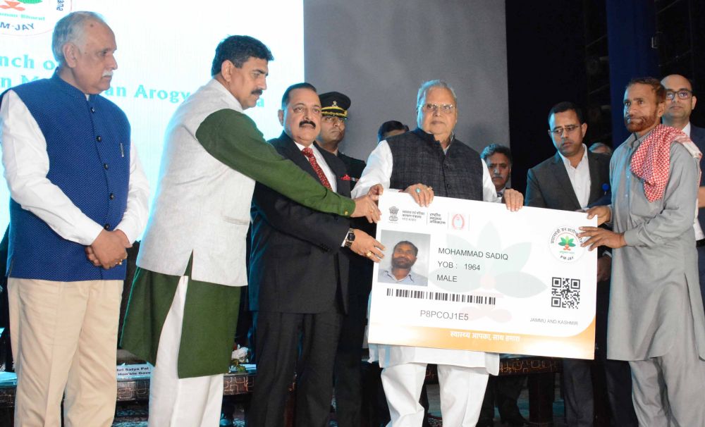 Ayushman Bharat scheme launched in JK
