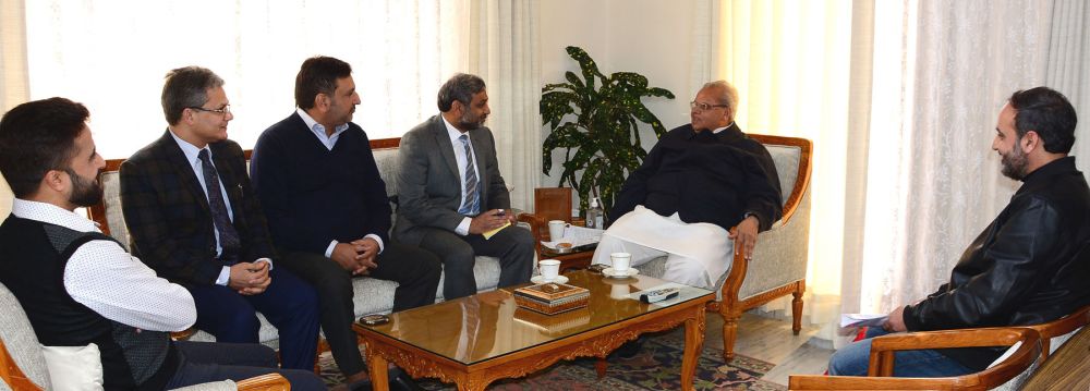 Federation of Industries Jammu, KCCI delegation meet Governor