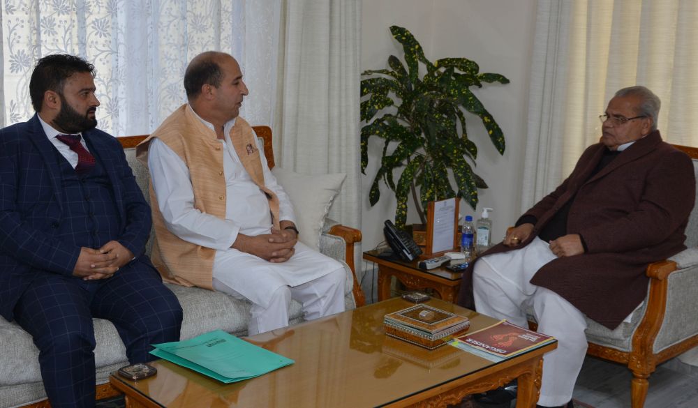 State President JDU meets Governor